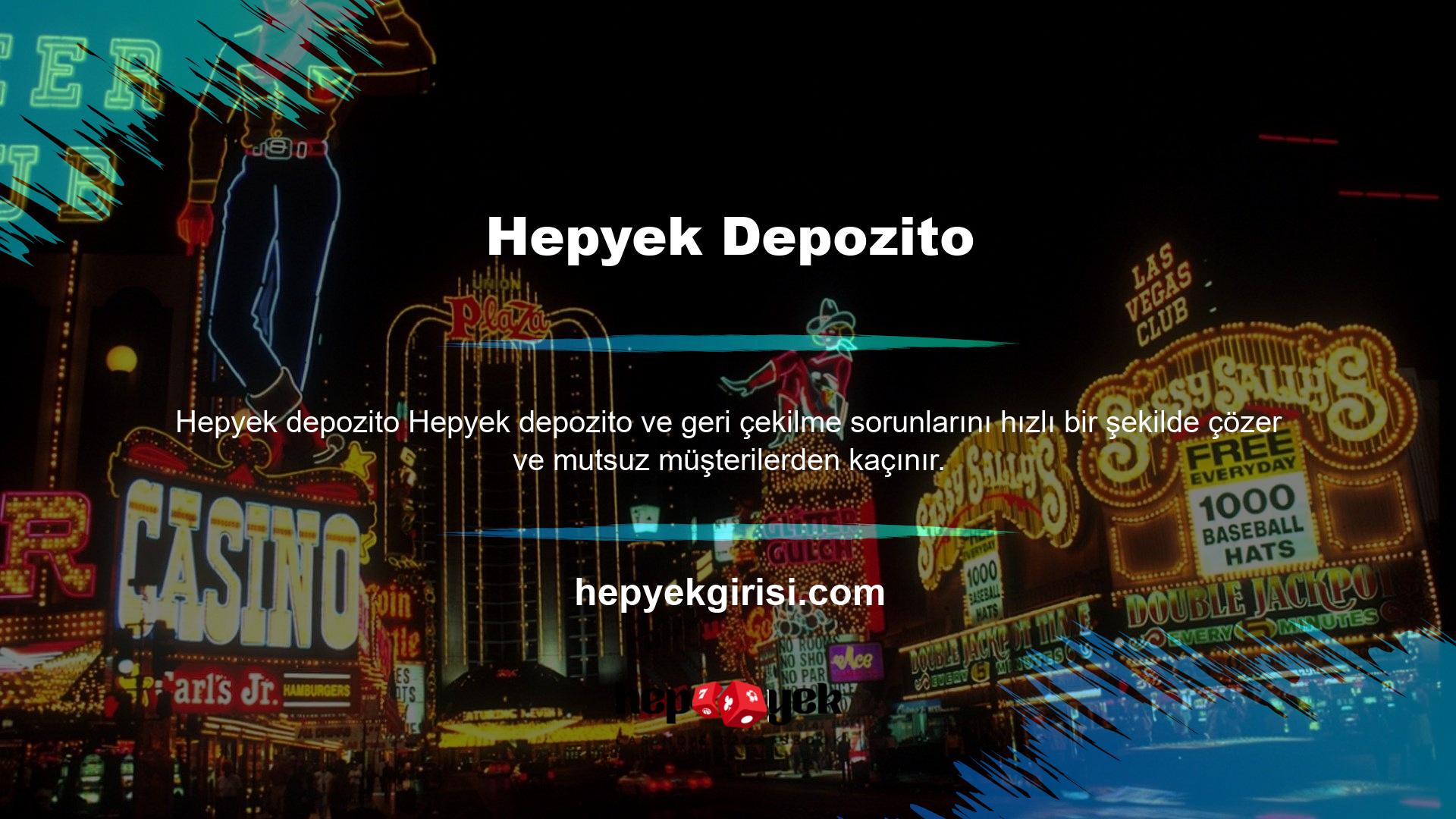 Hepyek, müşterilerin hızlı ve güvenli bir şekilde para çekmesine yardımcı olur ve bunu çok dikkatli yaparlar